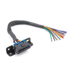 16Pin OBD2 Female Connector till Öppen OBD Kabeladapter Adapterkabel
