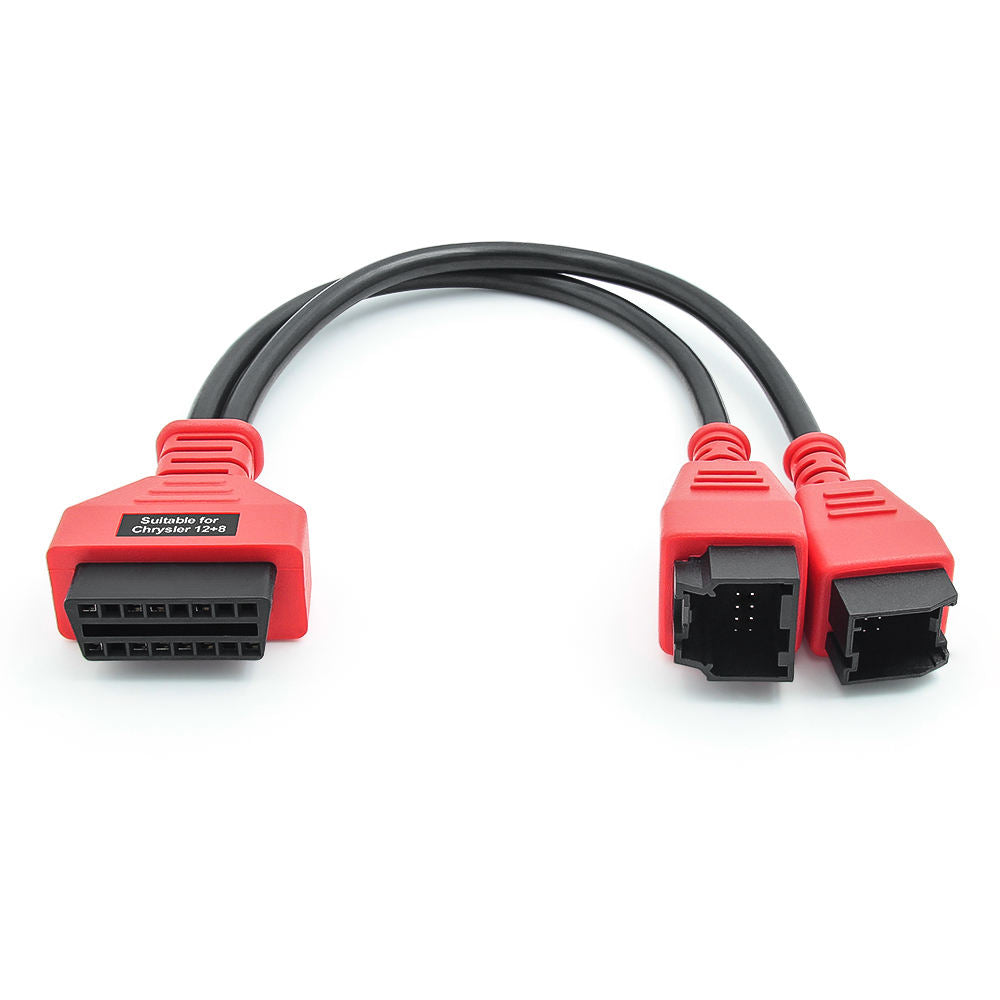 Kabel för Chrysler 12 Pin+8 Pin Programmering Diagnos