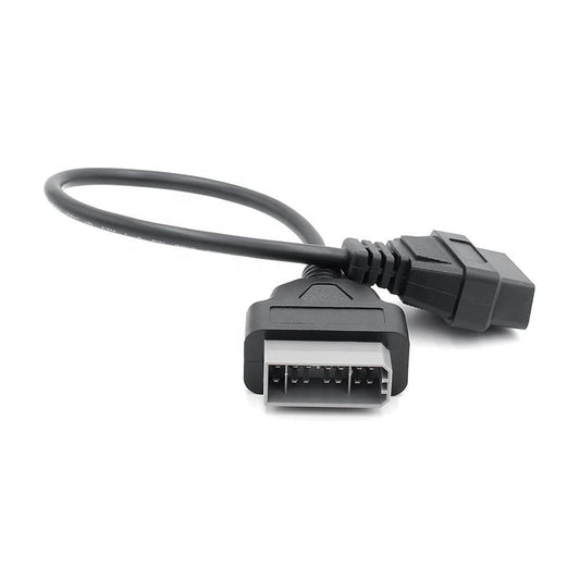 14Pin OBD-kabeladapter 14 Pin till 16 Pin OBD2 för Nissan