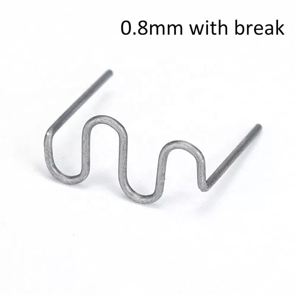 100pcs Plastsvetsningsspik 0.6mm 0.8mm för Plastsvetspistol