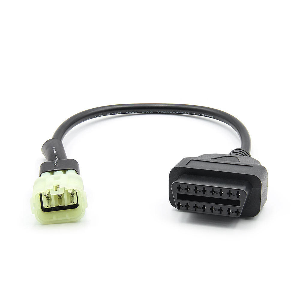 6 Pin till OBD 16 Pin Adapter för KTM Motorcyklar