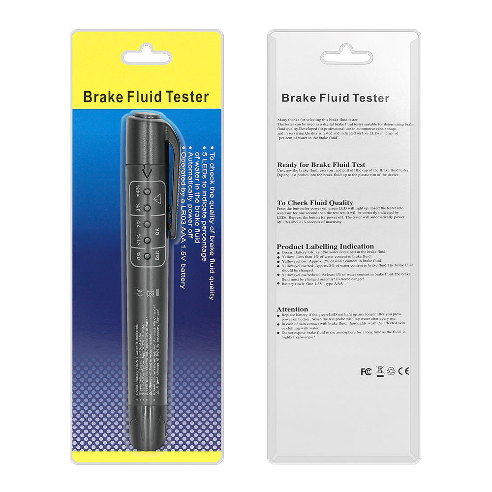 Professionell Biltestverktyg för Bromsvätska Tester Pen