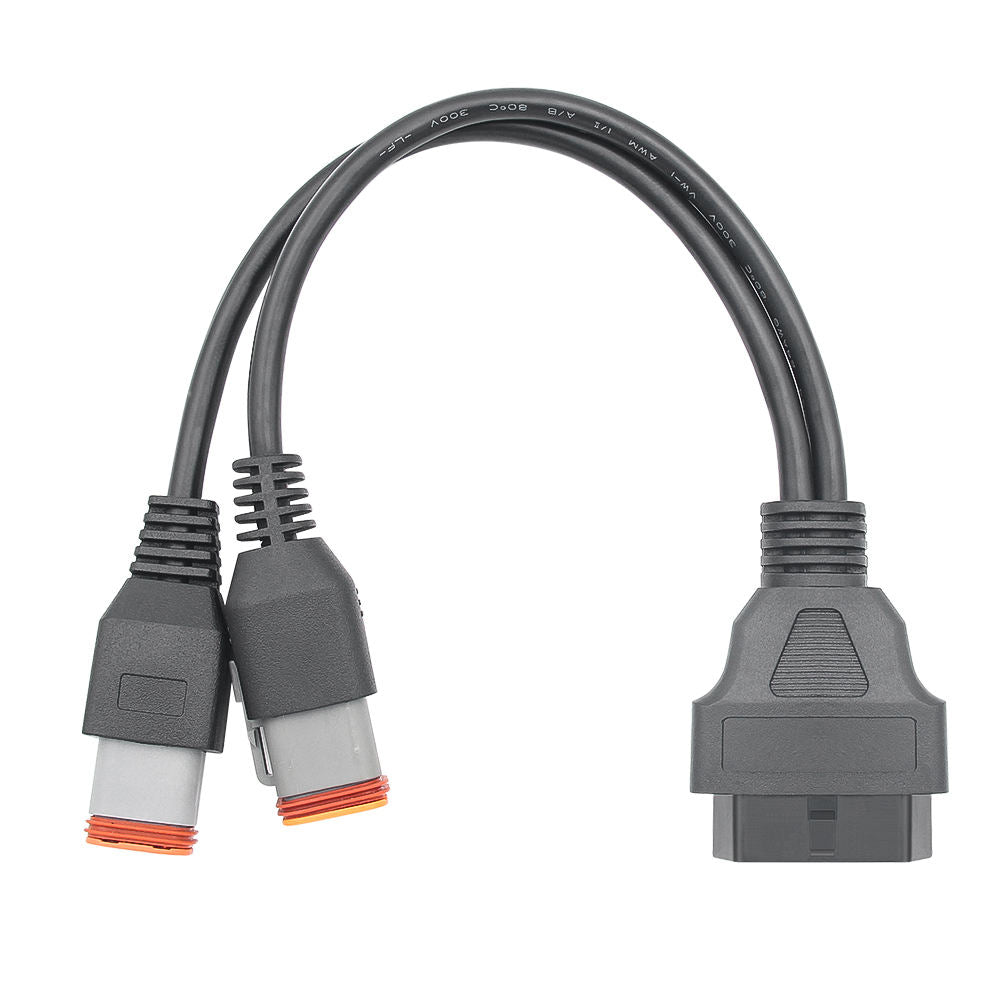 16PIN OBD2 Connector 2IN1 4PIN+6PIN för Harley Motorcycle