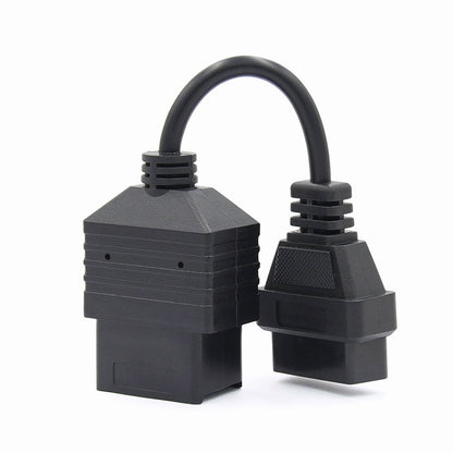 Toyota 17-Pin OBD1 till OBD2 16-Pin Adaptern