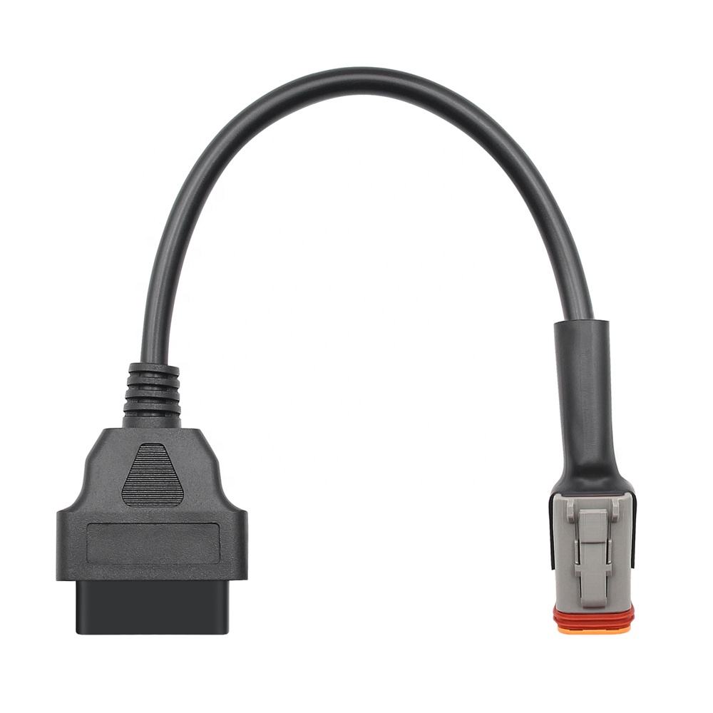 OBD2-kabel för motorcykel 6PIN till 16PIN OBD2-adapter