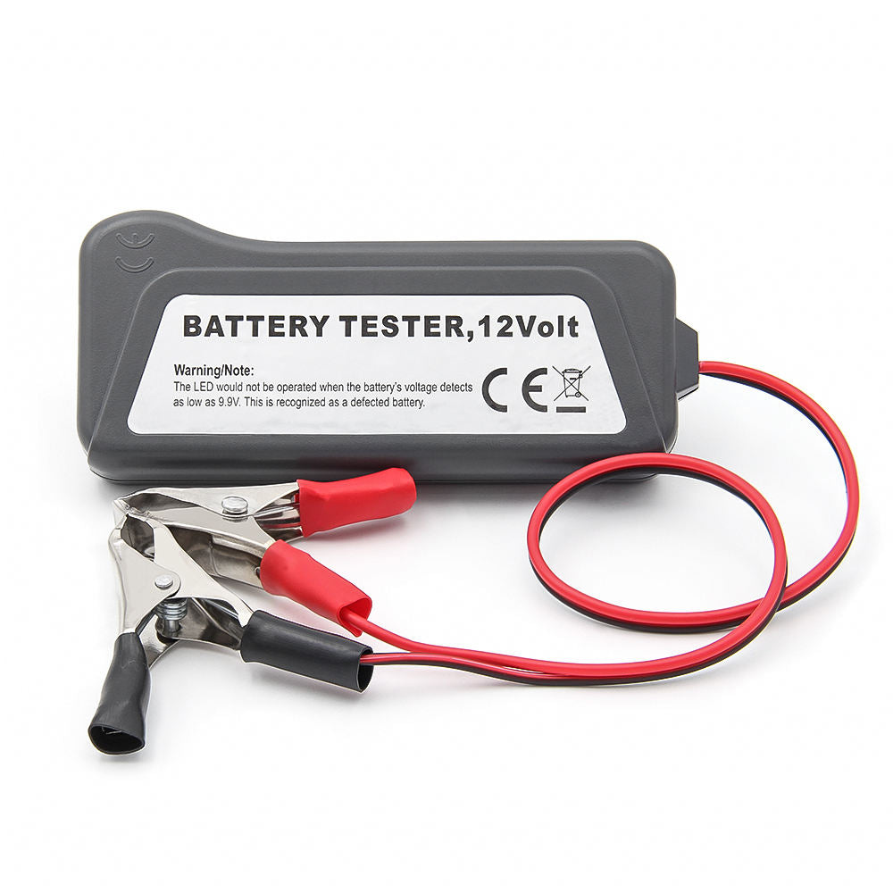 Kraftfull Bilbatteritestare med 6 LED-lampor