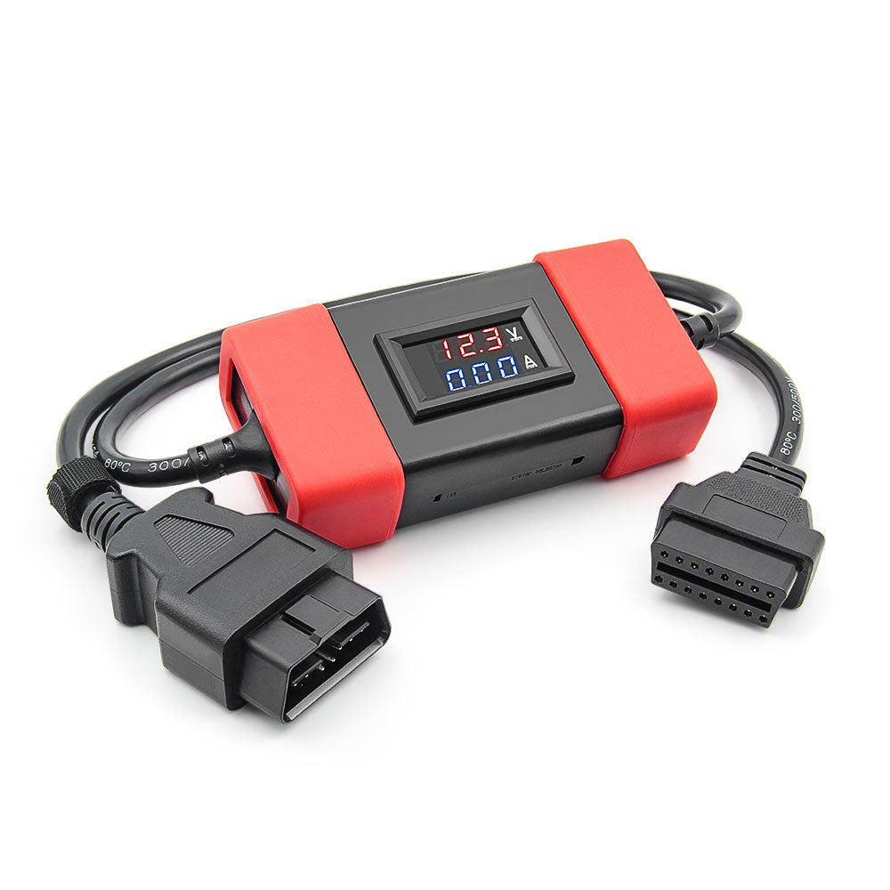 24V → 12V OBD2 adapterkabel för lastbil/diesel – för diagnos med 12V OBD2-scanners