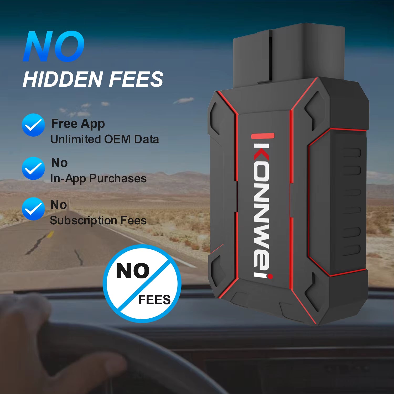 KONNWEI MAXOBD BT5.2 OBD2 Scanner – Full Systems & App