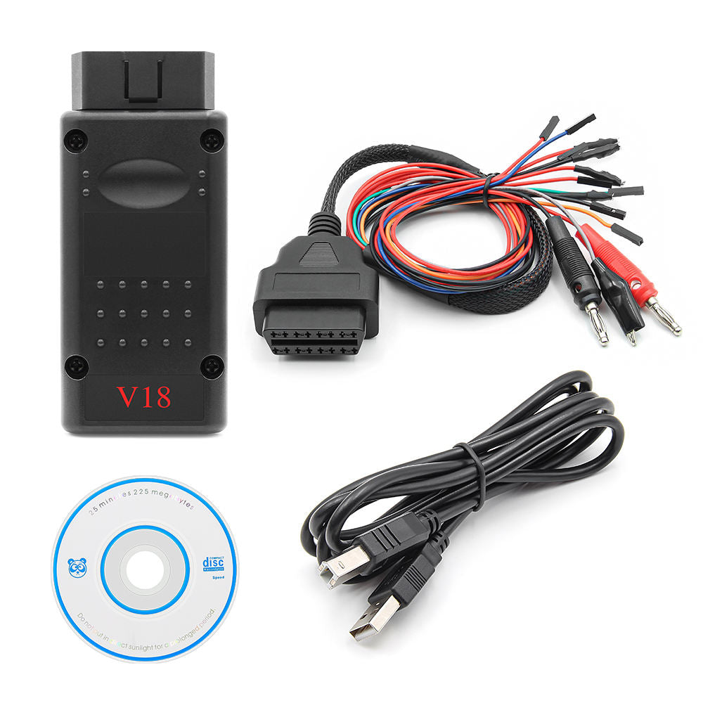 MPPS V18 Bil ECU Chip Tuning Interface med Breakout Tricore Kabel