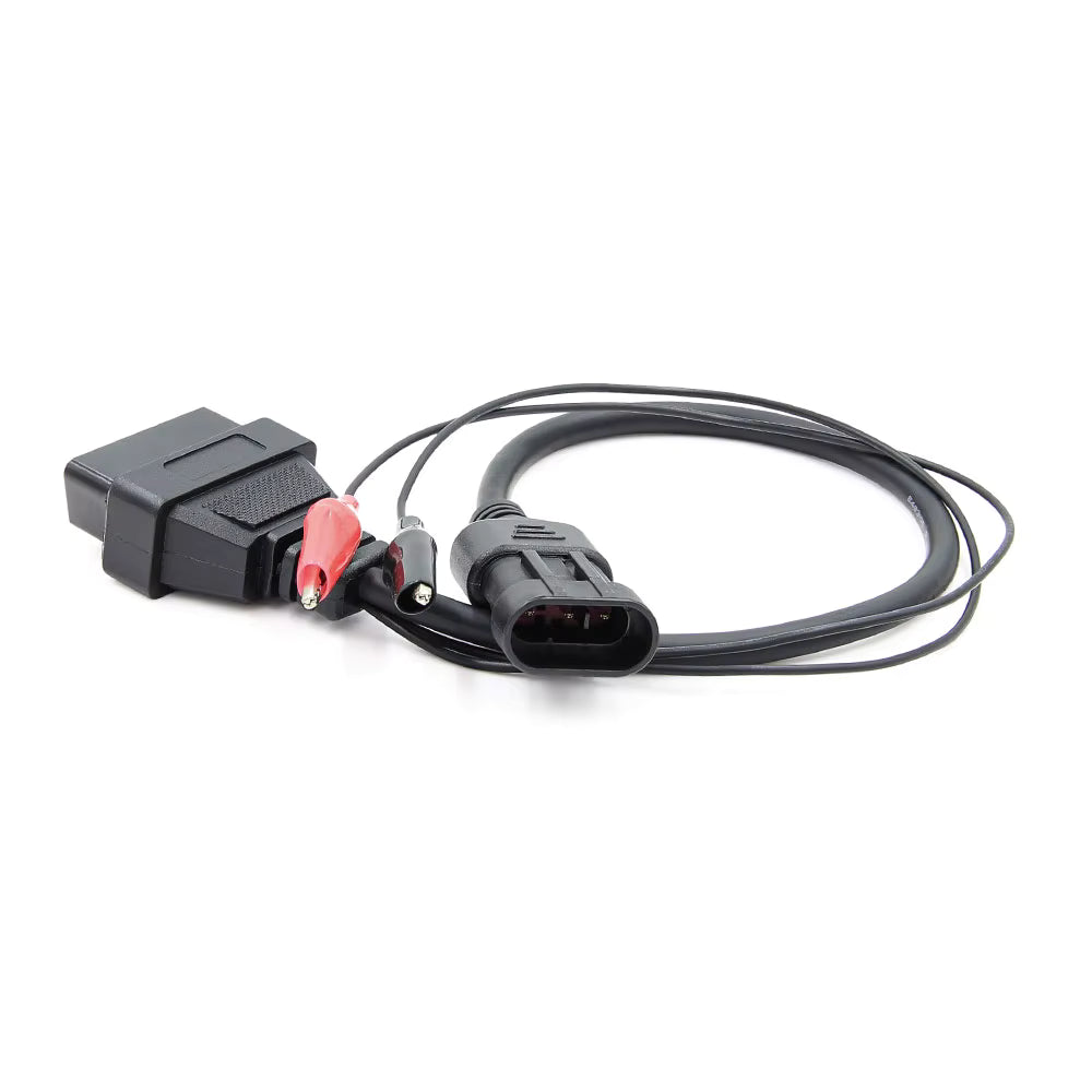OBD1 till OBD2 3-Pin Adapterkabel för Fiat, Alfa Romeo &amp; Lancia – 16 Pin Diagnoskabel