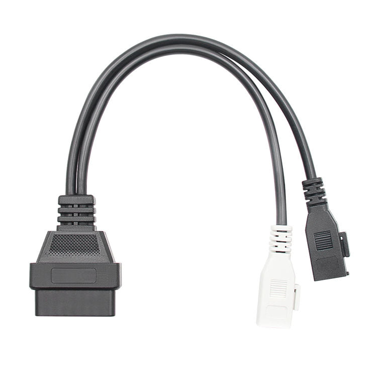 2 X 2pin för Audi till OBD2 16Pin Connector