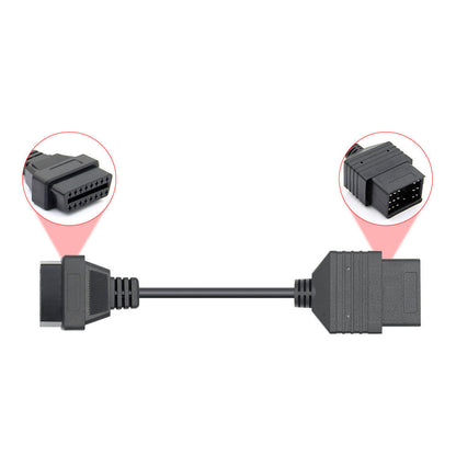 OBD1 till OBD2 Diagnostikverktyg Toyota 17-pin till 16-pin OBDII Connector