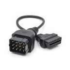 12-pin OBD Connector för GAZ Biladapter 12-pin Lastkabel