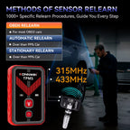 KONNWEI TPMSLINK universal TPMS-sensor 315MHz/433MHz