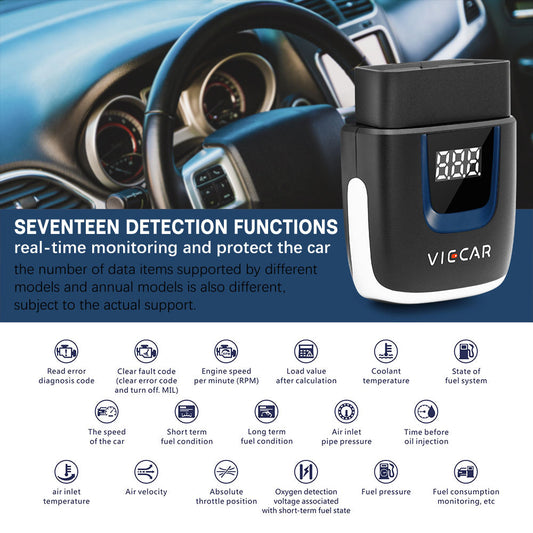 Car Diagnostic Tool Code Reader Viecar VP001 OBD2 Scanner