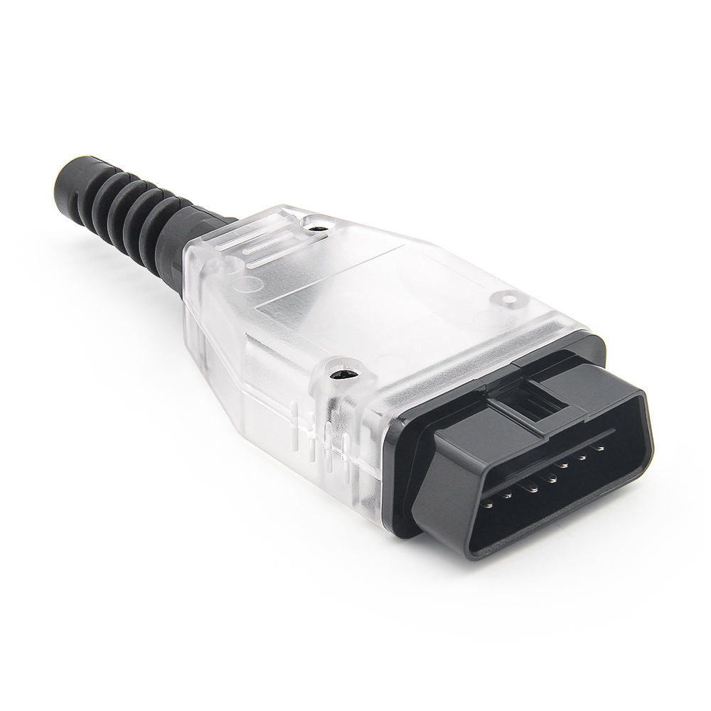 OBD2 16PIN Haneadapter med Blå och Vit Färg