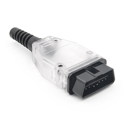 OBD2 16PIN Haneadapter med Blå och Vit Färg
