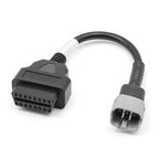 Motorkabel för Suzuki 6pin Adapter till 16pin OBD2 Connector