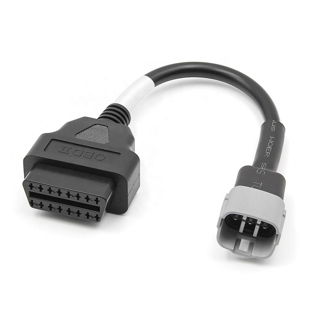 Motorkabel för Suzuki 6pin Adapter till 16pin OBD2 Connector