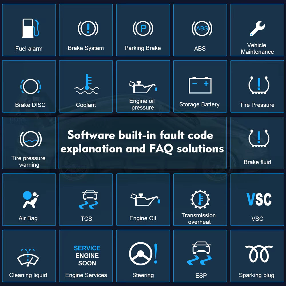 JFIND JF327 Pro ELM327 BT5.1 – OBD2 Bluetooth Felkodsläsare (PIC18F25K80) Felkodsläsare