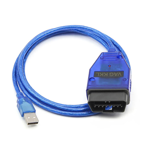 VAG KKL 409.1 USB Diagnostikkabel OBD2 för VW, Audi, Seat - CH340 - Felkodsläsare