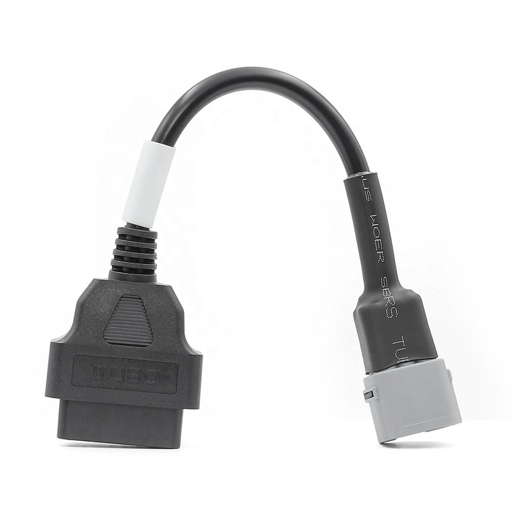 Motorkabel för Suzuki 6pin Adapter till 16pin OBD2 Connector
