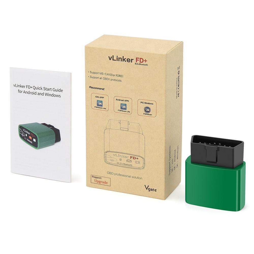 Vgate VLinker FD+ BT4.0 OBD2 Scanner för iOS Android