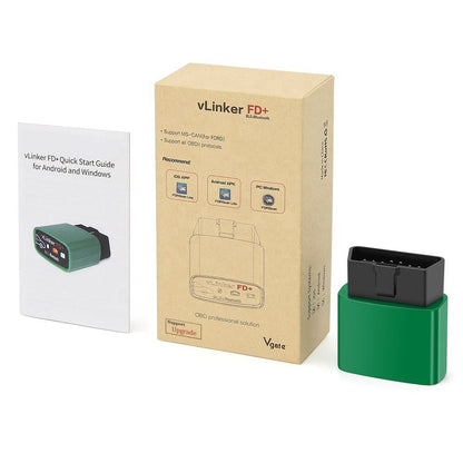 Vgate VLinker FD+ BT4.0 OBD2 Scanner för iOS Android