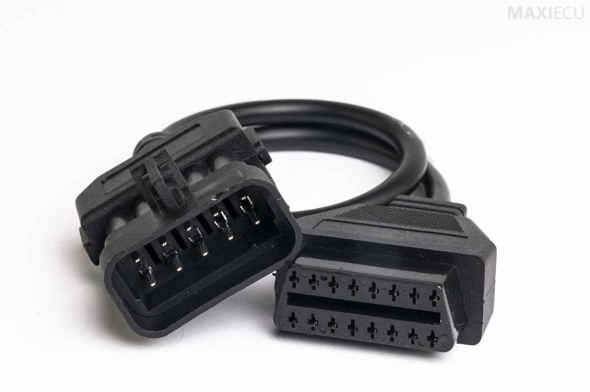Adapter Opel OBD1 (10 - pin till OBD2) – Original MaxiECU - Felkodsläsare
