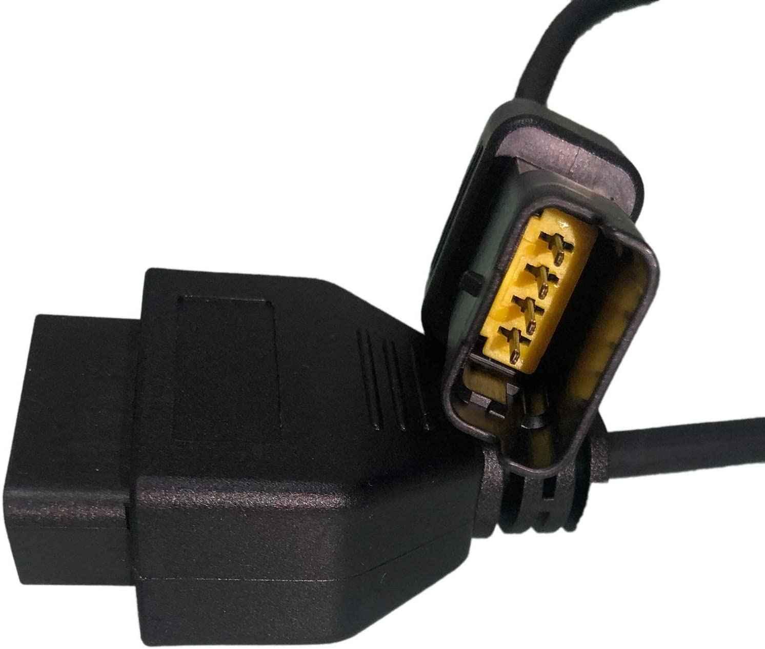 Adapterkabel - Ducati 4 - pin till OBD2 - Felkodsläsare