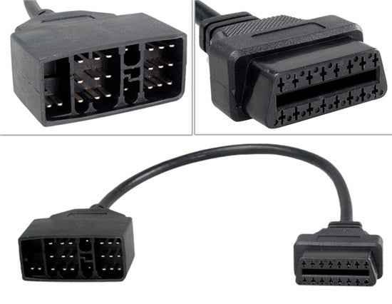 Adapterkabel - Toyota 22 - pin till OBD2 - Felkodsläsare