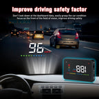 Car Head Up Display OBD HUD 3.5 Inch - Felkodsläsare