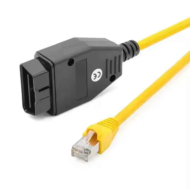 Ethernet till OBD Interface Kabel – ENET Data Line för BMW F - serie Kodning - Felkodsläsare