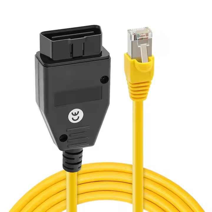 Ethernet till OBD Interface Kabel – ENET Data Line för BMW F - serie Kodning - Felkodsläsare