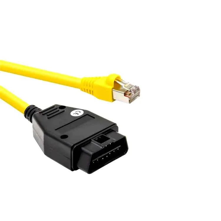 Ethernet till OBD Interface Kabel – ENET Data Line för BMW F - serie Kodning - Felkodsläsare