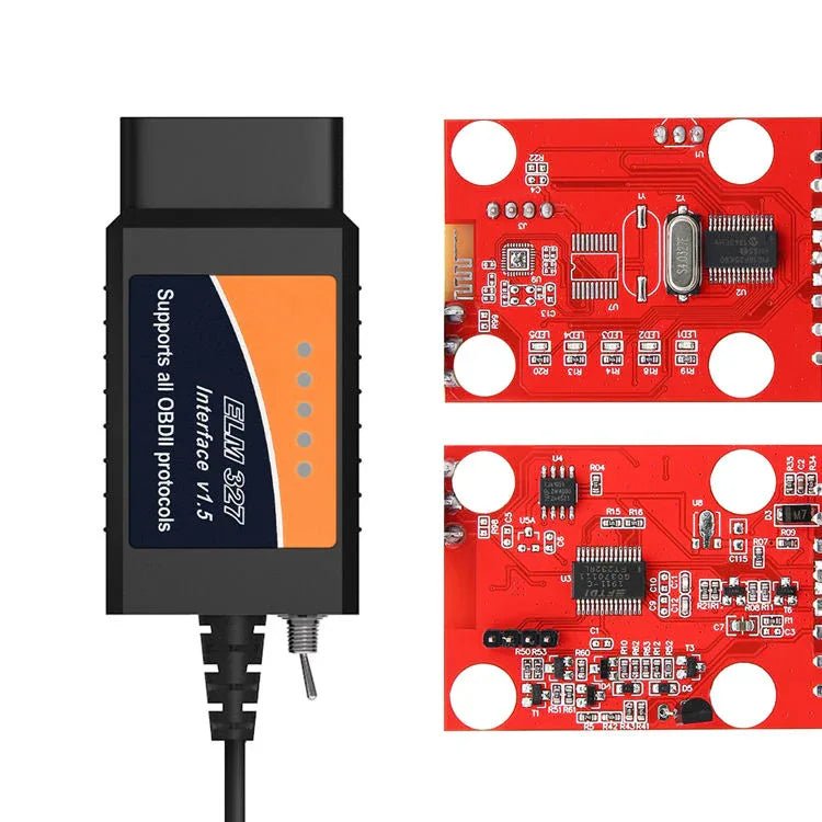 Forscan ELM327 med MS/HS CAN BUS – För Ford (FT232RL + PIC18F25K80) - Felkodsläsare
