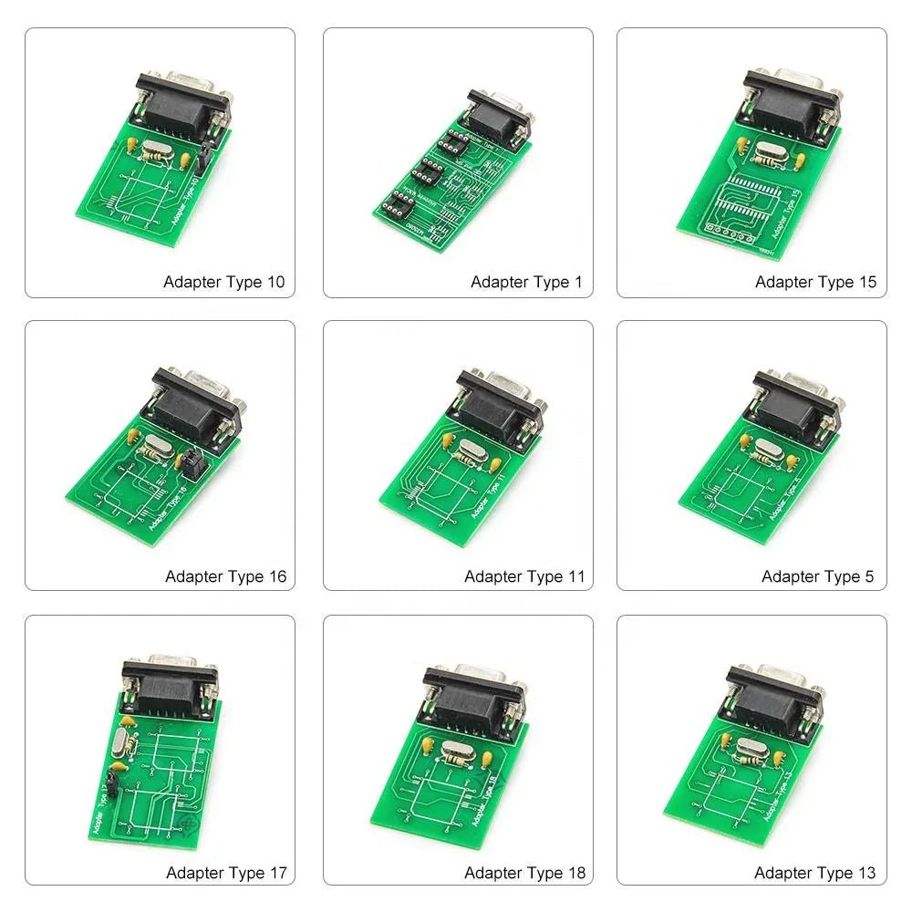 Full 19 Adapters för UPA USB Programmer - Felkodsläsare