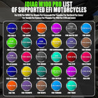 JDiag M100 Pro Universell Motorcykel OBD2 Diagnostik Scanner - JDiag