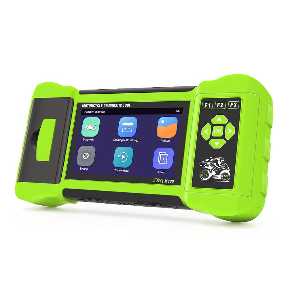 Jdiag M300 Motorcykeldiagnosverktyg med 5.0'' Display - JDiag