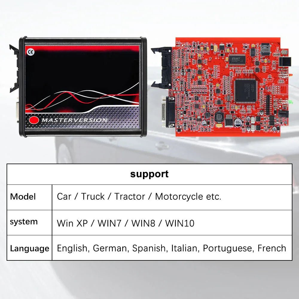 K - tag Chip Tuning Tool Ktag 7.020 Master Version - Felkodsläsare