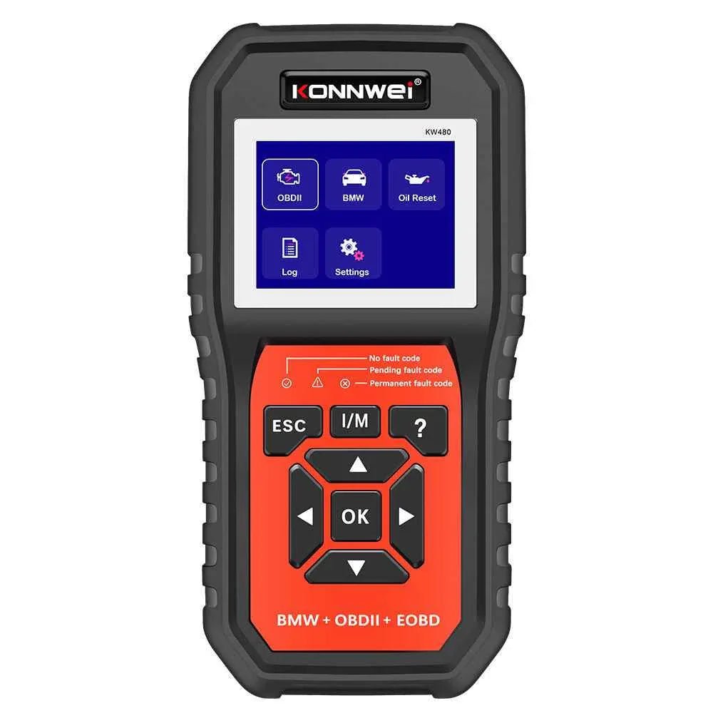 KONNWEI KW480 – BMW Fullsystem - scanner + OBD2/EOBD - Konnwei