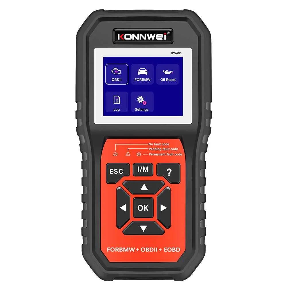 KONNWEI KW480 – BMW Fullsystem - scanner + OBD2/EOBD - Konnwei
