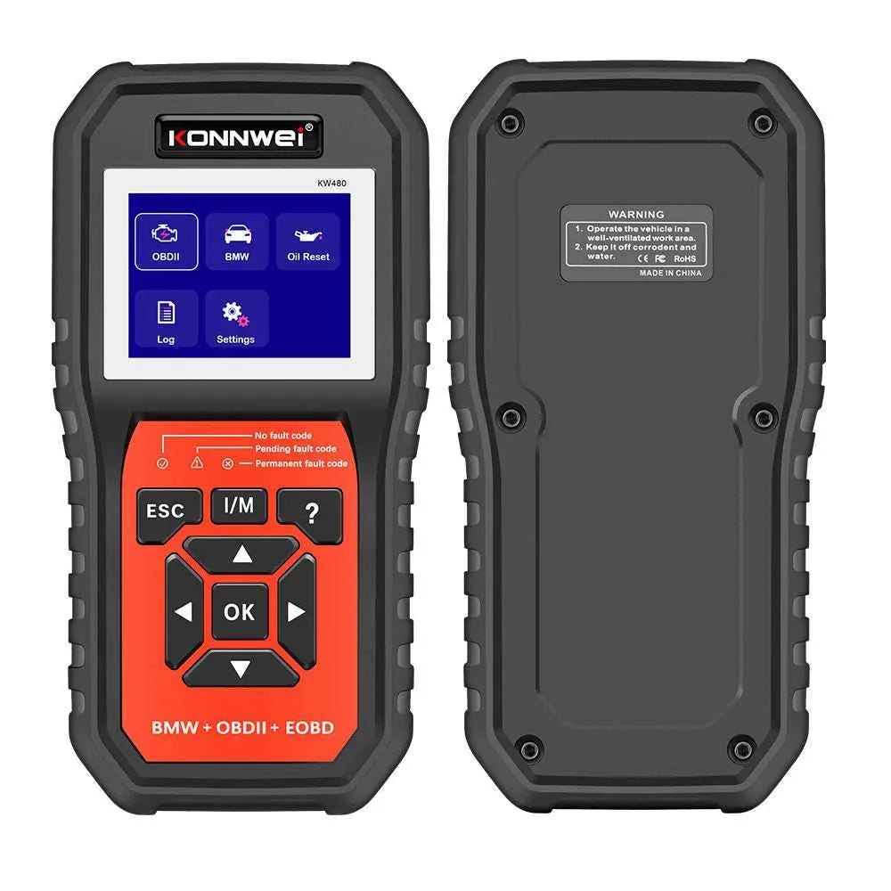 KONNWEI KW480 – BMW Fullsystem - scanner + OBD2/EOBD - Konnwei