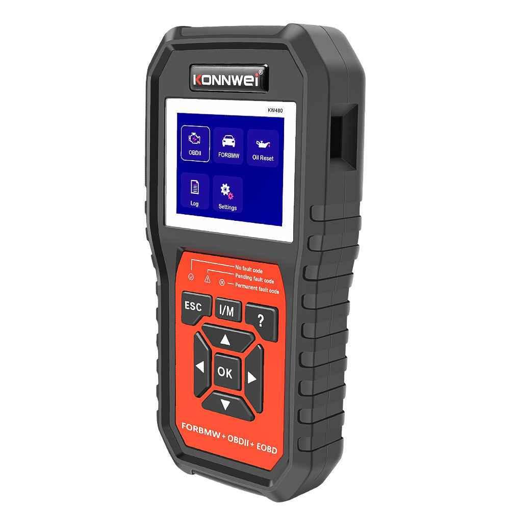 KONNWEI KW480 – BMW Fullsystem - scanner + OBD2/EOBD - Konnwei