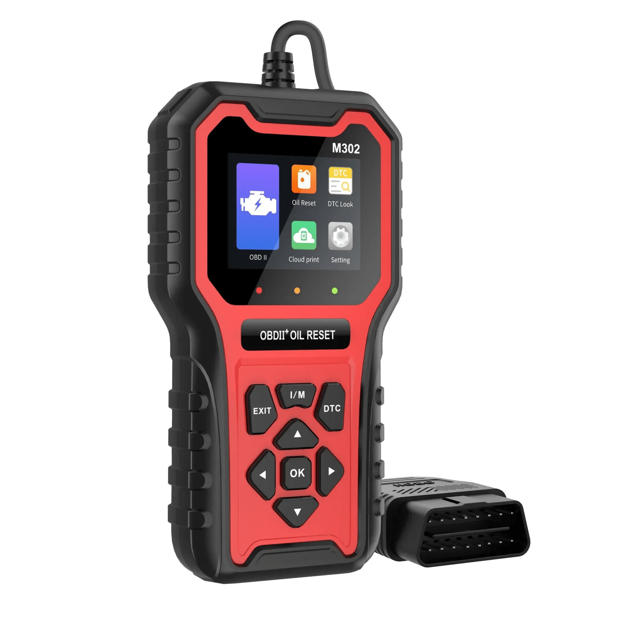 M302 OBD2 Bilskanner - Diagnosverktyg för Fordon - Felkodsläsare