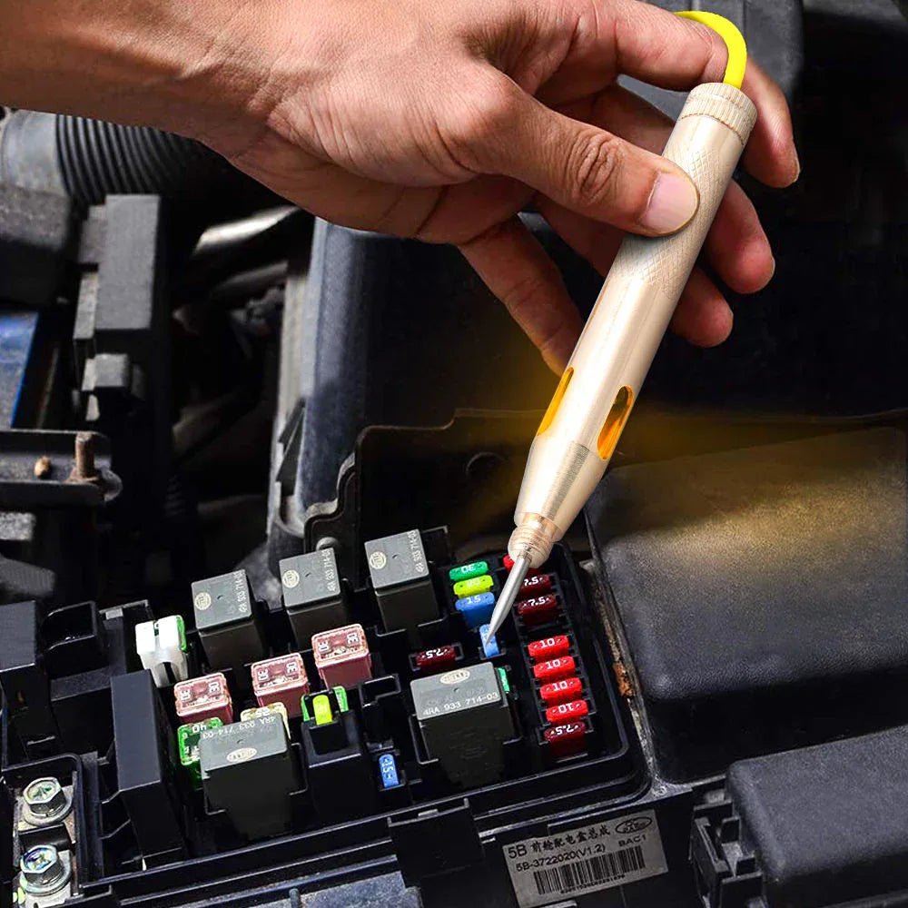 Metallskal 6V 12V 24V DC Bil Krets Tester - Felkodsläsare
