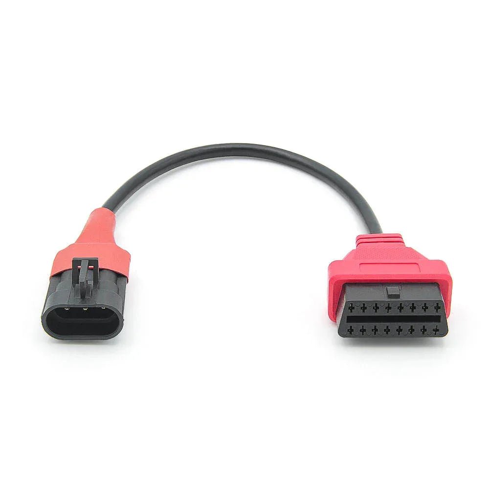 OBD Anslutningskabel för SYM Motorcyklar – 3PIN till OBD2 Adapter - Felkodsläsare