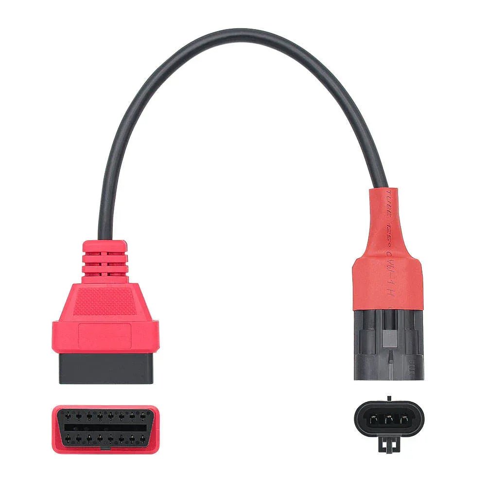 OBD Anslutningskabel för SYM Motorcyklar – 3PIN till OBD2 Adapter - Felkodsläsare