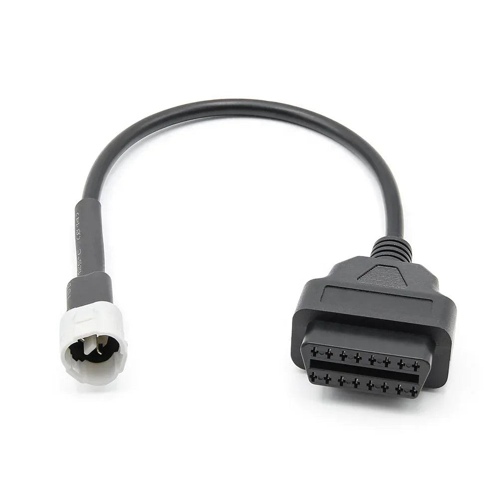 OBD Motorcykelkabel för Yamaha 3 - pin till OBD2 16 - pin Adapter - Felkodsläsare