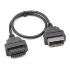 OBD1 till OBD2 Adapter 14 Pin till 16 Pin Diagnoskabel för Nissan - Felkodsläsare